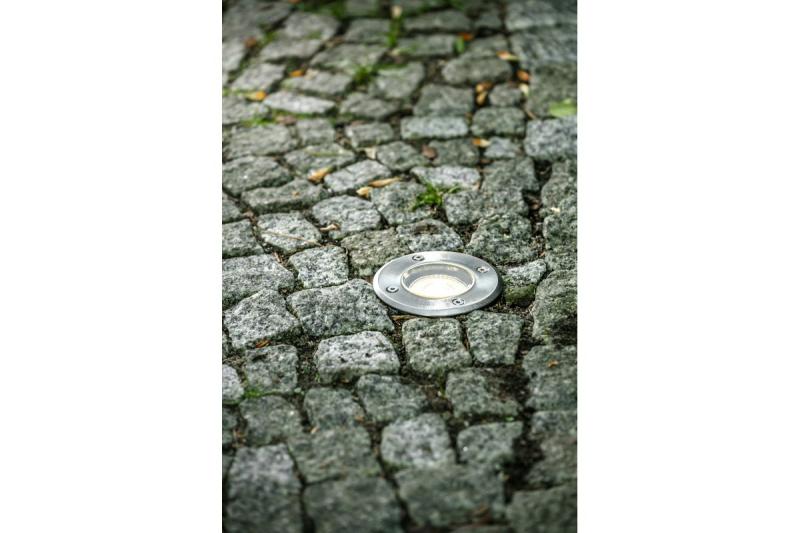 Decor Apparecchio incasso per vialetto ALFA-O max.50 W GU10 IP67 AC220-240V 50/60Hz inox 1208963695