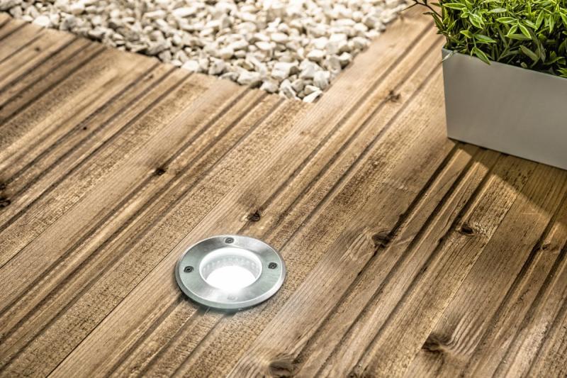 Decor Apparecchio incasso per vialetto ALFA-O max.50 W GU10 IP67 AC220-240V 50/60Hz inox 1208963695