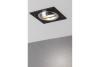 MORENA ceiling spot luminaire, IP20, square, black