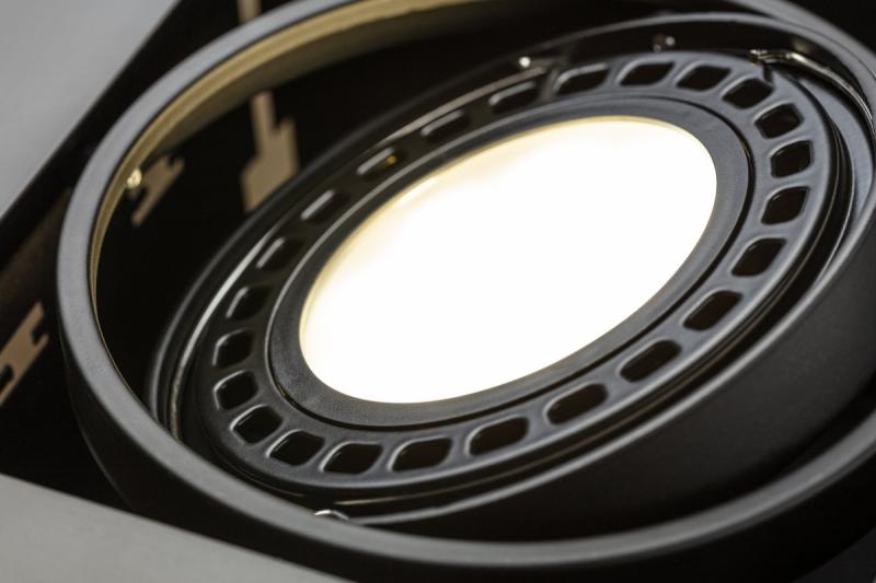 Decor Lampada a soffitto PIREO incassata SINGOLA nera/nera 1208963774