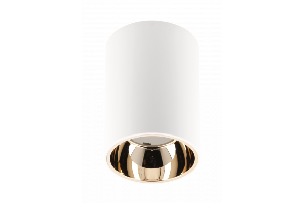 Decor Lampada a soffitto ARIES PC 73x105mm IP20 max 20W rotonda bianca/oro 1208963819