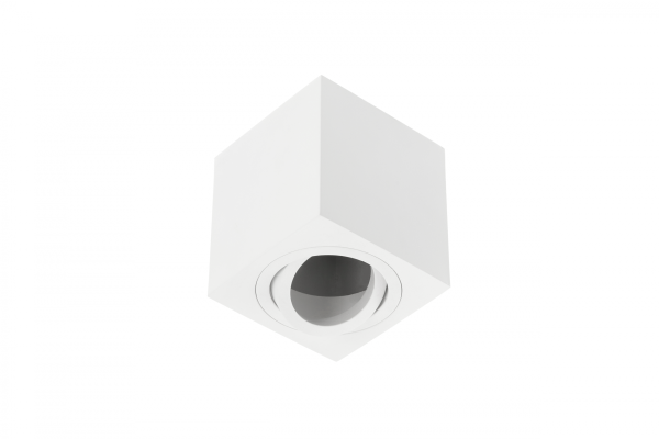 Decor Lampada da soffitto AVEIRO in alluminio 80x80x85mm IP20 max 20W quadrata bianca 1208963829