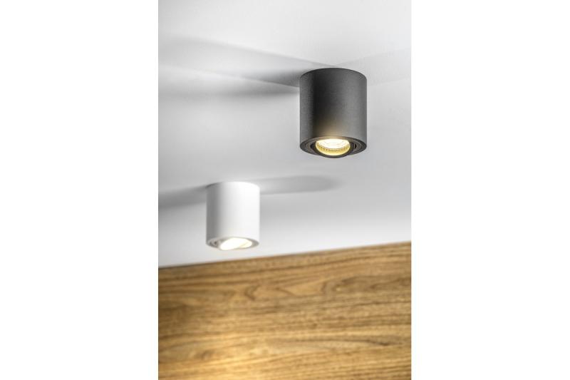 Decor Lampada a soffitto AVEIRO in alluminio 80x85mm IP20 max 20W bianca rotonda 1208963831