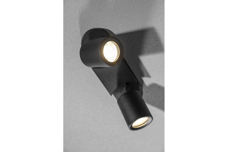 Decor Lampada a soffitto BLINK II max. 250V 50/60 Hz GU10 max. 20W*2 IP20 Dual Black 1208963846