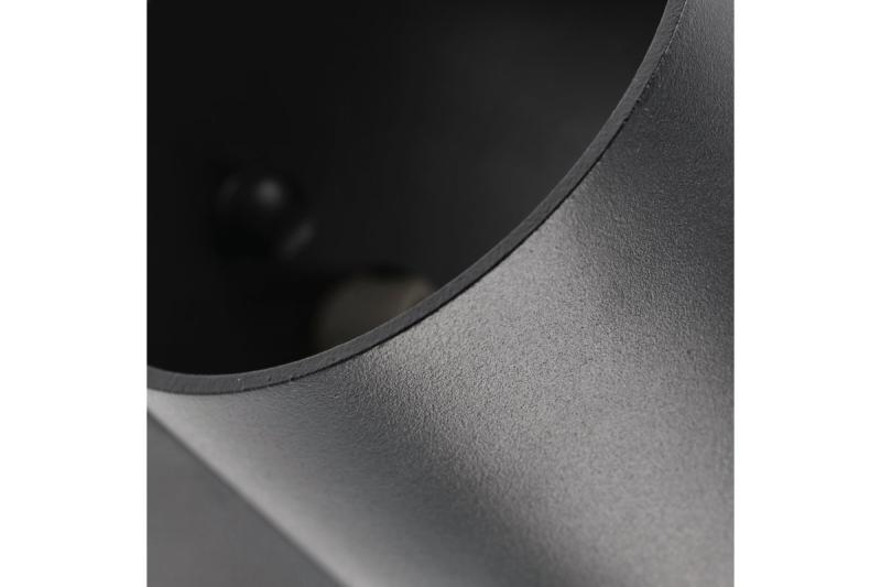 Decor Apparecchio da parete CAMPIONE in alluminio G9 IP20 max. 40W IP20 nero rotondo 1208963851