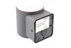 Decor Apparecchio da giardino CORTA-AU E27 MAX.25W IP44 AC220-240V 50-60Hz lampada da parete superiore dritta antracite 1208963857
