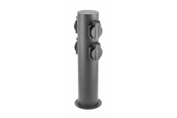 Decor Giardino post CORTA-P 36 IP54 AC220-240V 50-60Hz 4*Presa Schucko max.3500W post grafite 1208963859