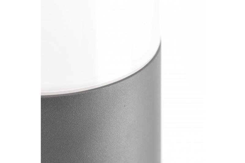 Decor Lampada da giardino CORTA-P 40 E27 MAX.25W IP44 AC220-240V 50-60Hz presa max. 3000W bollard grafite. 1208963861