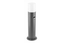 Decor Luminaire da giardino CORTA-P PIR 40 E27 MAX.25W IP44 AC220-240V 50-60Hz post grafite 1208963862