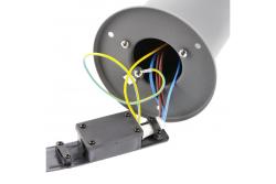 Decor Lampada da giardino CORTA-P 80 E27 MAX.25W IP44 AC220-240V 50-60Hz presa max. 3000W bollard grafite. 1208963864