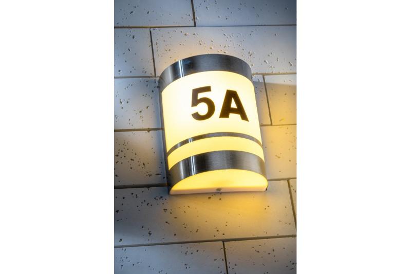 Decor Luce a parete ESO montata a parete E27 MAX. 11W IP54 AC220-240V 50/60Hz inox 1208963874