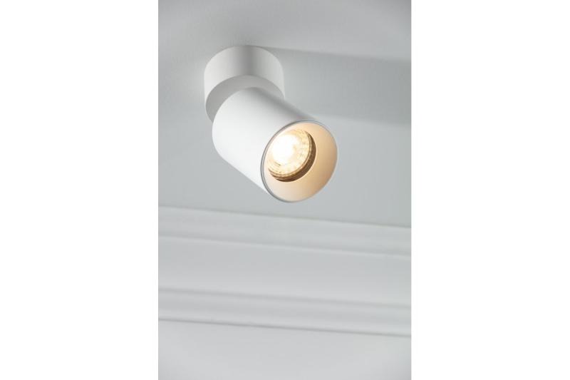 Decor Lampada a soffitto FARGO in alluminio 70x160mm IP20 max 20W bianca rotonda 1208963878