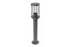 Decor KERTA-P 50 luce da giardino E27 MAX.12W IP44 AC220-240V 50-60Hz bollard grafite 1208963907