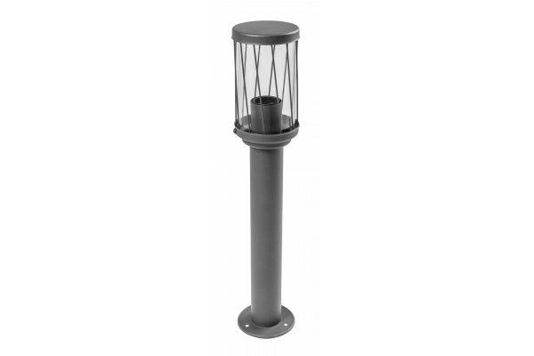 Decor KERTA-P 50 luce da giardino E27 MAX.12W IP44 AC220-240V 50-60Hz bollard grafite 1208963907