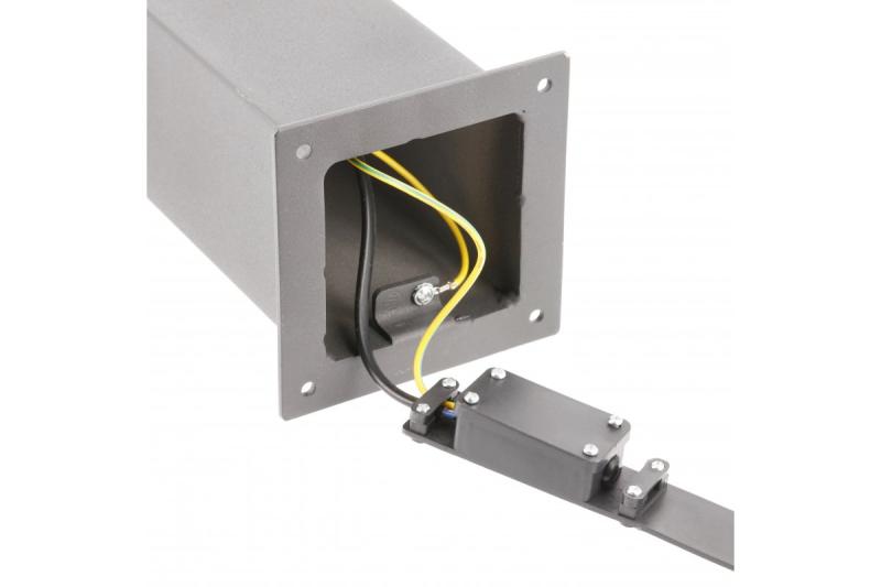 Decor Luminaire da giardino LARGO-P PIR 50 E27 MAX.15W IP44 AC220-240V 50-60Hz post grafite 1208963920