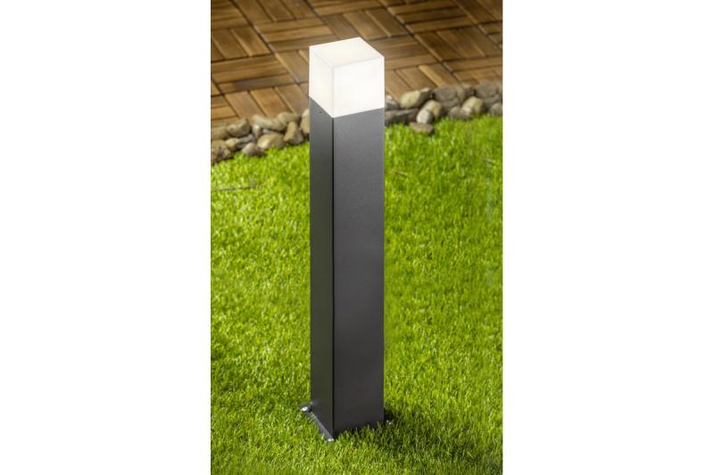 Decor Elemento da giardino LARGO-P 80 E27 MAX.15W IP44 AC220-240V 50-60Hz montante in grafite. 1208963921