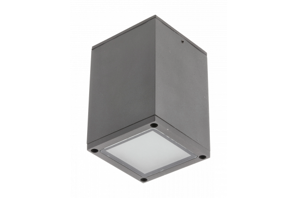 Decor Luminaire a soffitto LENTO alum 100x130 IP54 max 35W quadrato grafite 1208963923