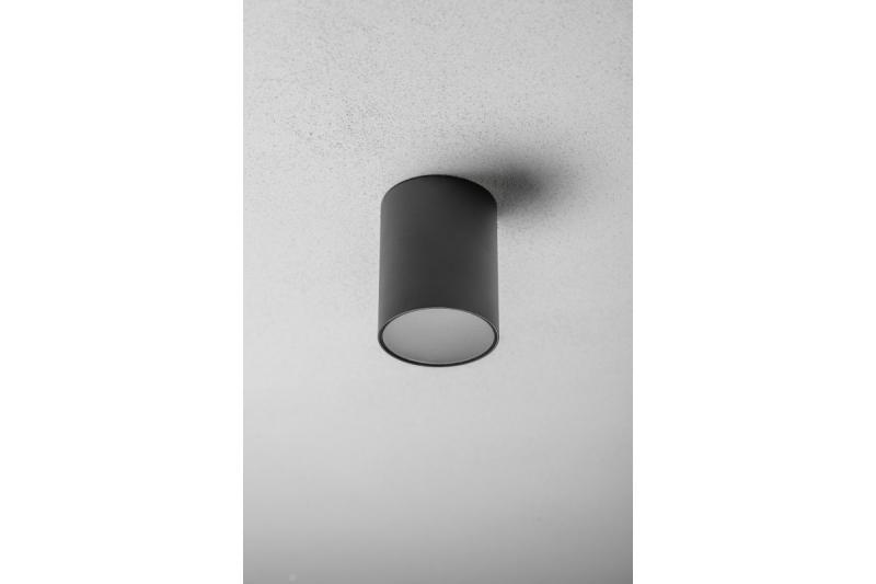 Decor Lampada a soffitto LENTO alum 100x130 IP54 MAX.35W tonda grafite 1208963924