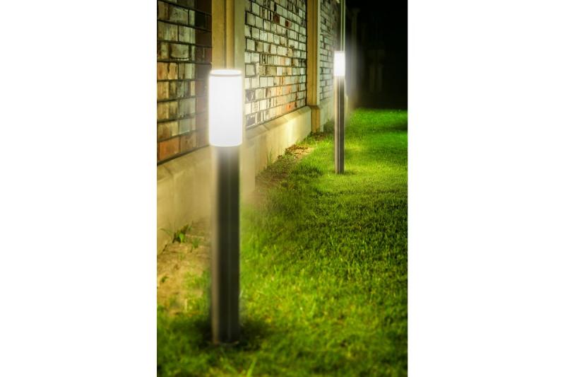 Decor Luminaire da giardino MILAN-P 100 E27 MAX.40W IP54 AC220-240V 50-60Hz palo inox 1208963943
