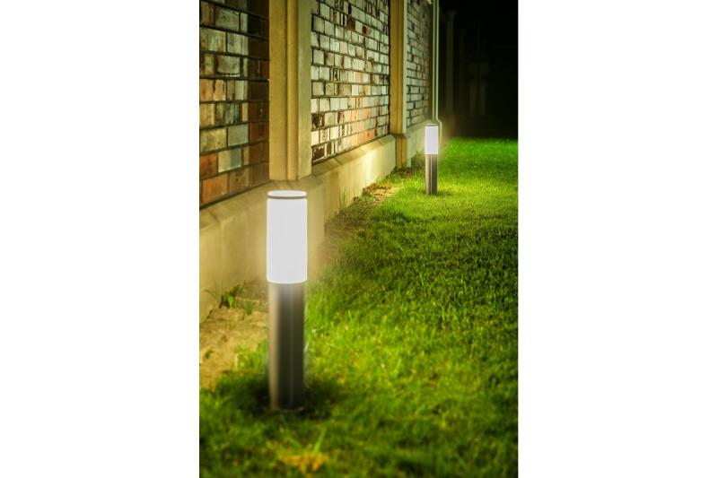 Decor Luminaire da giardino MILAN-P 45 E27 MAX.40W IP44 AC220-240V 50-60Hz palo inox 1208963944