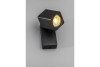 Wall fixture RENO, aluminium, IP20, max. 20W, single, square, black