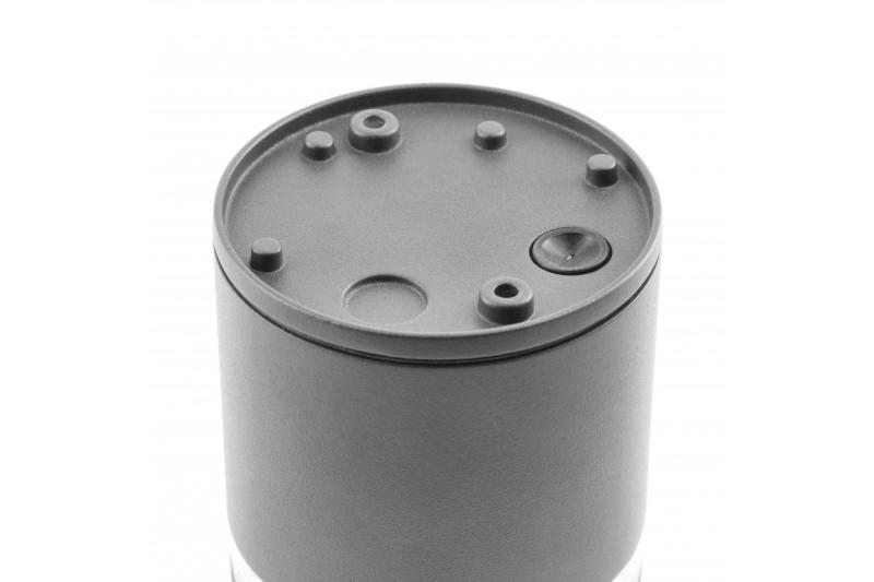 Decor Lampada a soffitto RIVEN alum 102x120 IP54 MAX.35W tonda grafite 1208963984