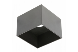 Decor Apparecchio a soffitto SAKURA alum. 120x120x85 IP20 ES111 GU10 quadrato nero 1208963991