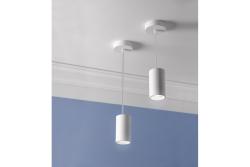Decor Superficie montata a parete lampada SENSA MINI in alluminio 64X115 IP20 max 50W alloggiamento bianco rotondo. 1208964012