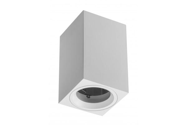 Decor Superficie montata a parete lampada SENSA MINI alluminio 70x70x115 IP20 max 50W quadrato alloggiamento bianco. 1208964014