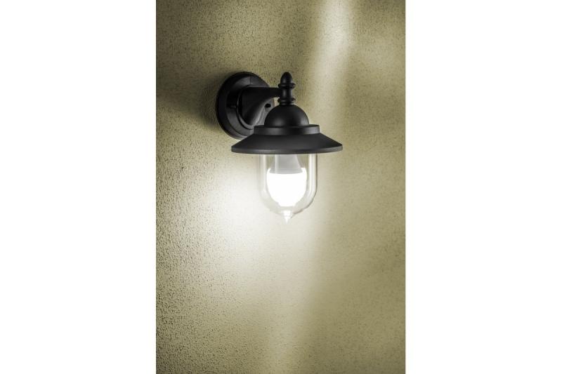 Decor Luminaire da giardino TOSKANA-AD E27 MAX.60W IP54 AC220-240V 50-60Hz nero opaco. 1208964026