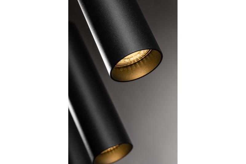 Decor Lampada sospesa TRESOS II 3xGU10 in alluminio IP20 max. 3x20W nera. 1208964030