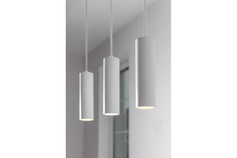 Decor Lampada sospesa TRESOS II 3xGU10 in alluminio IP20 max. 3x20W bianco 1208964031