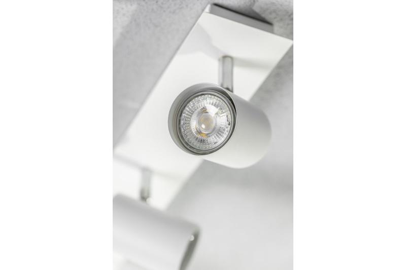 Decor Lampada a soffitto VENETO IP20 max. 20W 3 x GU10 bianco rotondo 1208964039