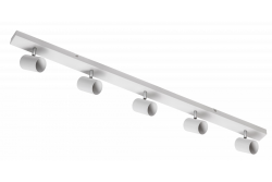 Decor Lampada a soffitto VENETO IP20 max. 20W 5 x GU10 bianco rotondo 1208964043