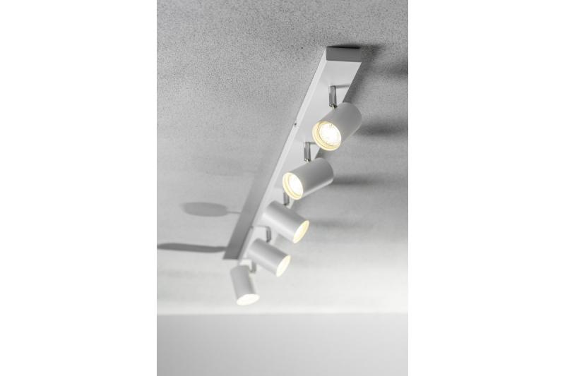 Decor Lampada a soffitto VENETO IP20 max. 20W 5 x GU10 bianco rotondo 1208964043