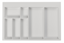 Inserts Decorativi Cutle per Cassetto da Cucina 800 Axispace Bianco 1208966379