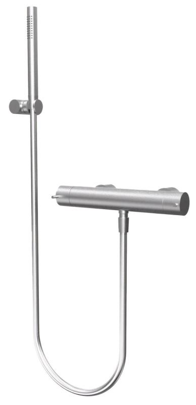 Thermostatico doccia Waterevolution Flow con set doccia in acciaio inossidabile RVS T140TNIE