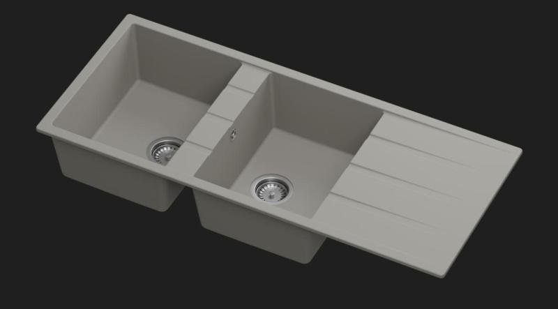 GraniteMy Universal Campione colore TORTORA Lavello quarzo granito 1208967247