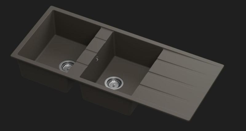 GraniteMy Universal Campione colore CAFFÈ Lavello quarzo granito 1208967248