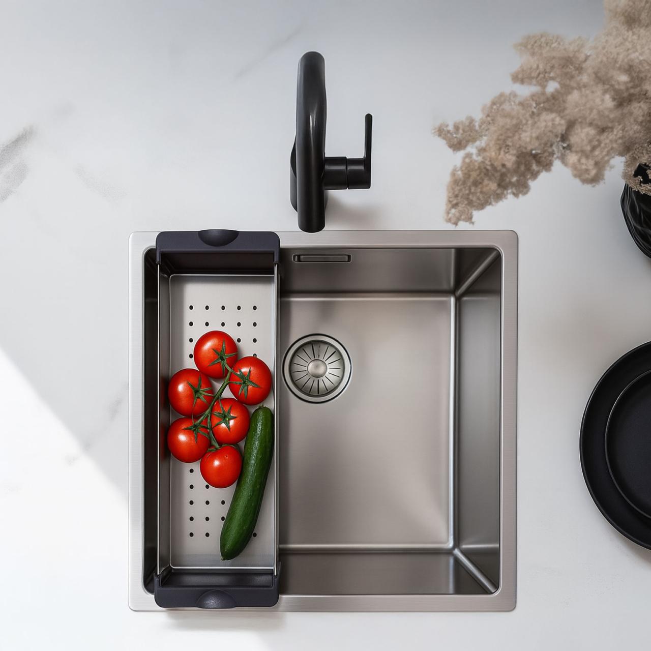 Pure.Sink Prestige vasca interna per lavello in acciaio inossidabile PPGCL40-02 - Productafbeelding 2