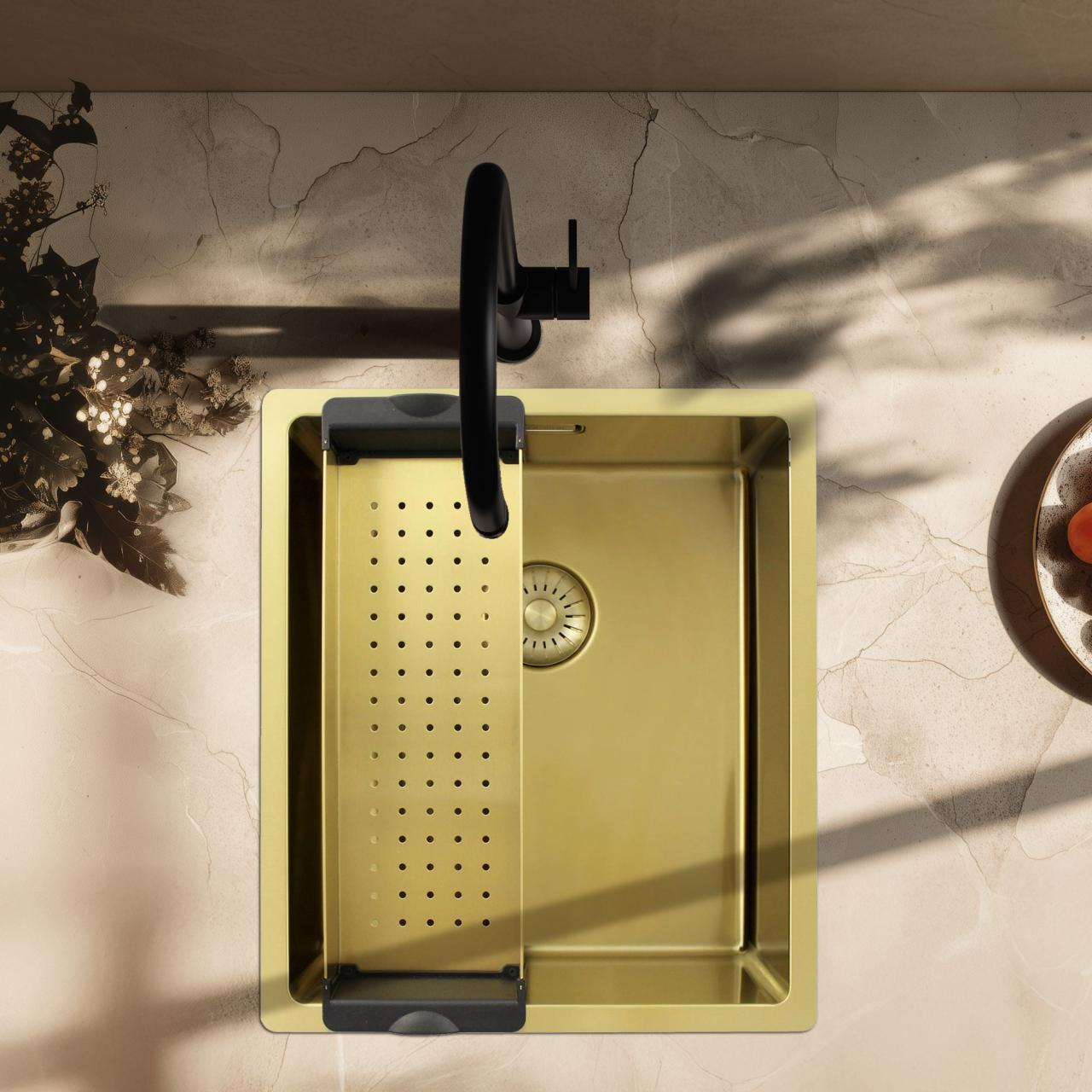 Pure.Sink Prestige vaschetta per lavello Oro PPGCL40-60 - Productafbeelding 3