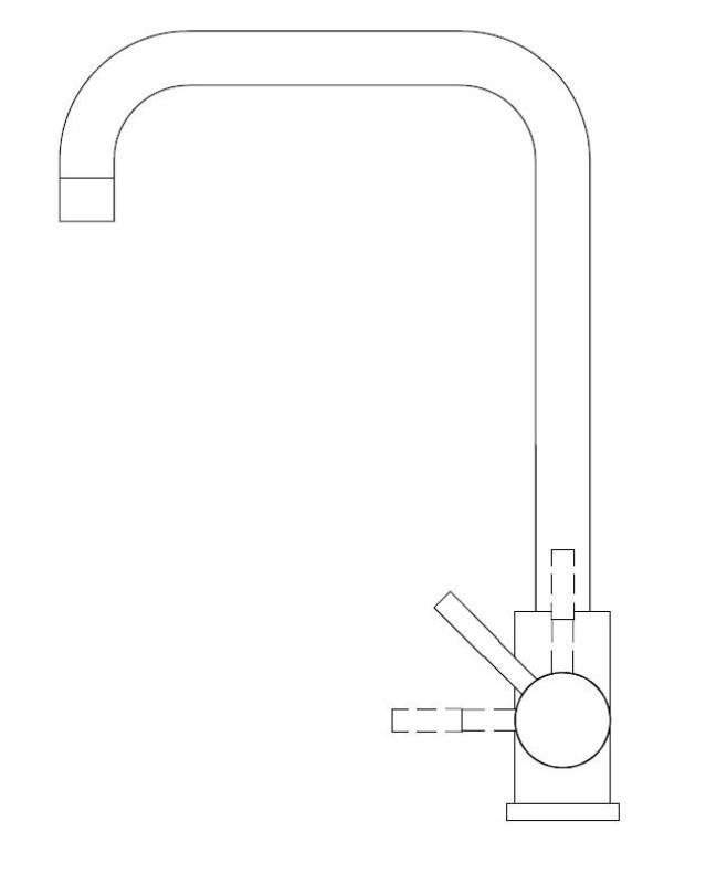Pure.Sink Elite Steel Pure rubinetto da cucina PVD Gun metal PS8010-61