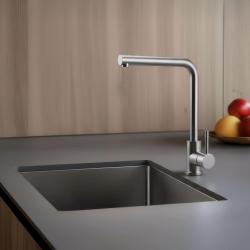 Pure.Sink Elite Steel Spark rubinetto da cucina Acciaio Inox PS8040-02