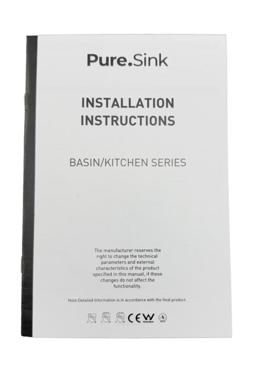 Pure.Sink Elite Steel Spark-S rubinetto da cucina PVD Gun Metal con bocca estraibile PS8041-61