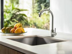 Pure.Sink Elite Steel Stream rubinetto da cucina in acciaio inossidabile PS8044-02