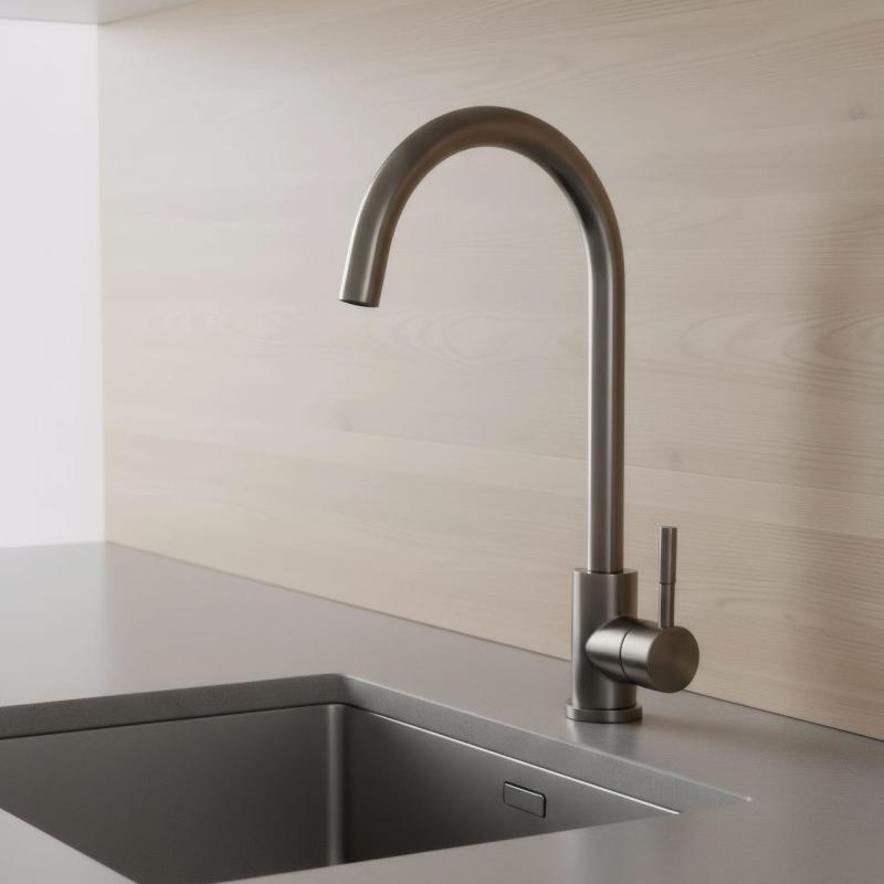 Pure.Sink Elite Steel Stream rubinetto da cucina PVD Gun Metal PS8044-61