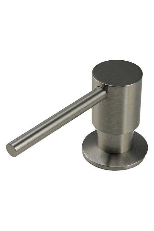 Pure.Sink Elite Steel Shine incasso dispenser per sapone in acciaio inossidabile, ricaricabile dall'alto PS9010-02.