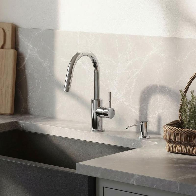 Dispenser di Sapone da Incasso Quadri Manchester Cromo - Ricaricabile dall'Alto 1208967654