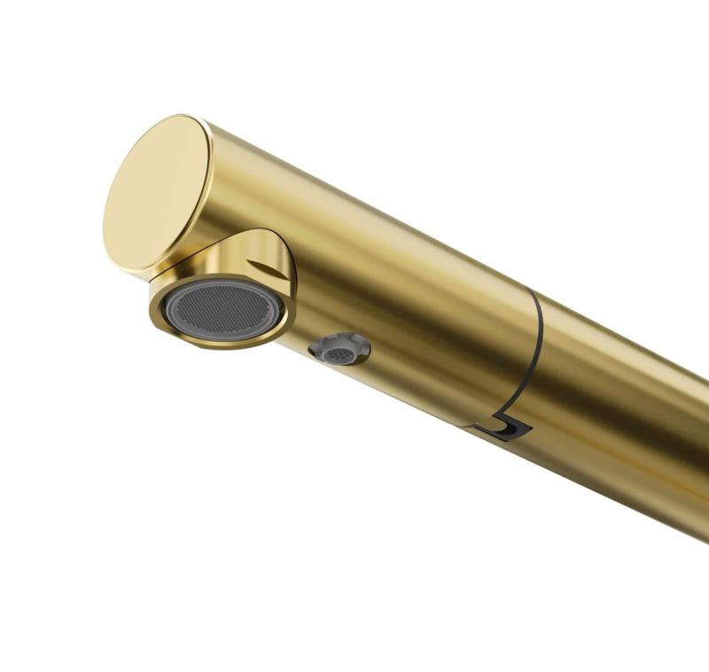 Quadri Ellesmere Rubinetto da cucina PVD Oro a 3 vie con collegamento extra per acqua filtrata 1208967781