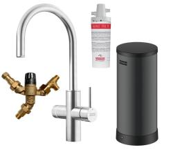 Franke Maris water hub 7L caldaia 3-1 con rubinetto elettronico per acqua bollente Touch in acciaio inossidabile con bypass waterhub 1208967849